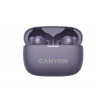 Canyon TWS-10, On Go, 10 ANC, True Wireless Bluetooth slúchadlá do uší, nabíjacia stanica v kazete, fialové CNS-TWS10PL