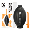 Lens Air Blower, Rubber Bulb Air Pump Dust Blower Cleaner, with Long Nozzle for Cell K&F Concept