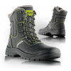 VM Footwear FALUN O2W Zimná pracovná obuv Čierna-Zelená, 39