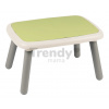 Stôl pre deti KidTable Life Smoby šedozelený s UV filtrom 76*52*45 cm od 18 mes - model 2025
