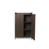 Ferm Living Skrinka Sill Cupboard, nízka – tmavý dub