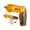 Ingco CSDLI0442 akumulátorový skrutkovač s integrovanou batériou bez nabíjacieho kábla