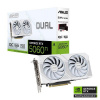 ASUS VGA NVIDIA GeForce RTX 5060 Ti DUAL OC 16G WHITE, 16GB GDDR7, 3xDP, 1xHDMI 90YV0MH6-M0NA00