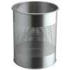 Odpadkový kôš, kovový, 15 l, DURABLE, strieborná