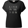 s.Oliver RL T-SHIRT Dámske tričko, čierna, 44