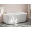 Ravak YPSILON Wall 178x86 voľne stojaca akryl vaňa Snowwhite vr.nôh/sifónu Chróm+darček XC00100028