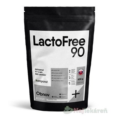 kompava LactoFree 90 príchuť čokoláda-banán 500 g