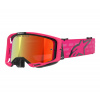 Okuliare na motokros Alpinestars Vision 8 Corp pink/mirror red