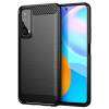 Kryt Forcell CARBON Case Huawei P Smart 2021 čierny