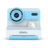 Xblitz FLASH BLUE INSTANTNÝ FOTOAPARÁT TERMÁLNA TLAČIAREŇ + 3 ROLKY + 16 GB