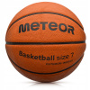 Basketbalová lopta Meteor Cellular 7 hnedá veľ. 7