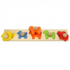 Bigjigs Toys - Vkládací puzzle zvířata