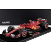 Looksmart Ferrari F1 Sf-24 Team Scuderia Ferrari N 55 3rd Monaco Gp 2024 Carlos Sainz - Con Vetrina - s vitrínou 1:18 červená biela žltá