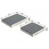 TATechnix Kabínový filter Citroen C3 II (SC_) Bosch - 1.0VTi68, 1.1i, 1.2VTi82, 1.2THP110, 1.4, 1.4