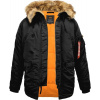 ALPHA INDUSTRIES Bunda N3B VF 59 - black (103141/03) Veľkosť: S/Regular