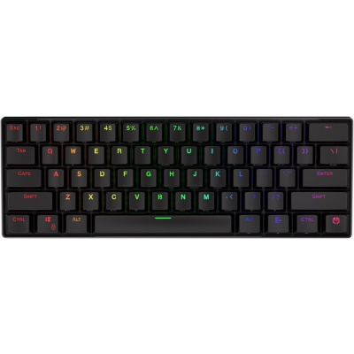 Endorfy Thock Compact BLK RGB, herná klávesnica, čierna EY5A069