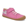 Barefoot dětské tenisky Koel - Bonny Unicorn fuchsia růžové