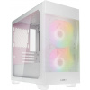 Lian Li LANCOOL 205M Mesh Micro ATX Case, biela