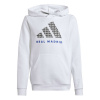 Adidas Detská mikina REAL MADRID Graphic bílé velikost: 164
