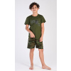 Dětské pyžamo šortky Raw - khaki - 3 - 4 roky