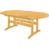 Doppler DOVER - drevený rozkladací stôl zo severskej borovice 160 / 210x90x74,5 cm