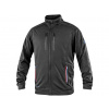 Mikina CXS LEONIS, pánska, čierna s HV modro/červenými doplnkami, veľ. 3XL