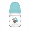 Fľaša Canpol Babies EasyStart 120 ml modrá