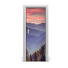 Fototapeta na dvere hmla nad horami 75x205