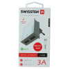 Swissten sieťový adaptér 2xUSB, 3A + Dátový kábel USB/Micro USB 1,2m - biely 22041000