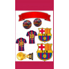 CUKROVÁ TLAČ jedlý obrázok na tortu Cukrová hmota FC BARCELONA YAMAL SADA #24
