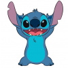 Polštář Lilo a Stitch 3D 40cm