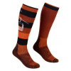 Ortovox pánske ponožky Free Ride Long Socks M | farba: clay orange, veľkosť: 42-44