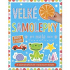 Veľké samolepky pre malé ruky Barvy a ... potrebné