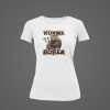GG-God.sk Tričko Kurwa Bober Dámske Farba: Biela (White), Veľkosť: M, Grafika: Vpredu (Front)