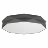 Stropné svietidlo Plafónové svietidlo KANTOOR Round grafitovo-biela 86cm 15W 6xE27 4223 TK Lighting