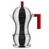 Moka kávovar Pulcina od Alessi a illy 300 ml indukcia