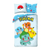 Halantex Bavlnené obliečky 140x200 + 70x90 cm - Pokémon Best Friends