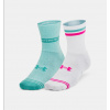 Dámske ponožky UNDER ARMOUR Essential Hi Lo 2-Pack