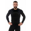 tričko Brubeck Thermo tričko s dlhým rukávom black blue