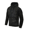 Mikina Rogue Hoodie Full Zip, Helikon, Černá a Multicam Black, 3XL