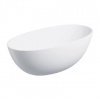 OMNIRES Shell - Voľne stojaca vaňa, 148x75 cm, matná biela SHELL148WWBM