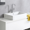 HANSGROHE Focus páková umývadlová batéria s otočným výtokom, s odtokovou súpravou s tiahlom, výška výtoku 236 mm, chróm, 31609000