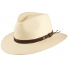 Carlsbad Hat Co. Luxusný panamský klobúk - Panama Fedora - Panama Veľkosť: 61 cm (XL)