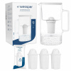 Filtračná kanvica Wessper D2 Borosilicate 3 l biela