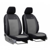 Poťahy pre OPEL COMBO 1+1 B (1994-2000) Exclusive Leather (koža) šedé (vyp) Pok-ter