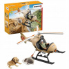 Záchranný vrtuľník pre zvieratá Schleich 42476