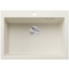 Blanco Pleon 8, silgranitový drez 700x510x220 mm, 1-komorový, jemná biela, BLA-527140