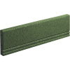 Gumový záhradný obrubník Terrasoft 10 ks 100 × 25 × 5 cm – zelená