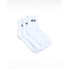Vans Classic Half Crew Sock, 5,5-8UK, Biela, ZĽAVA