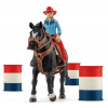 Schleich Kovbojské preteky okolo barelov